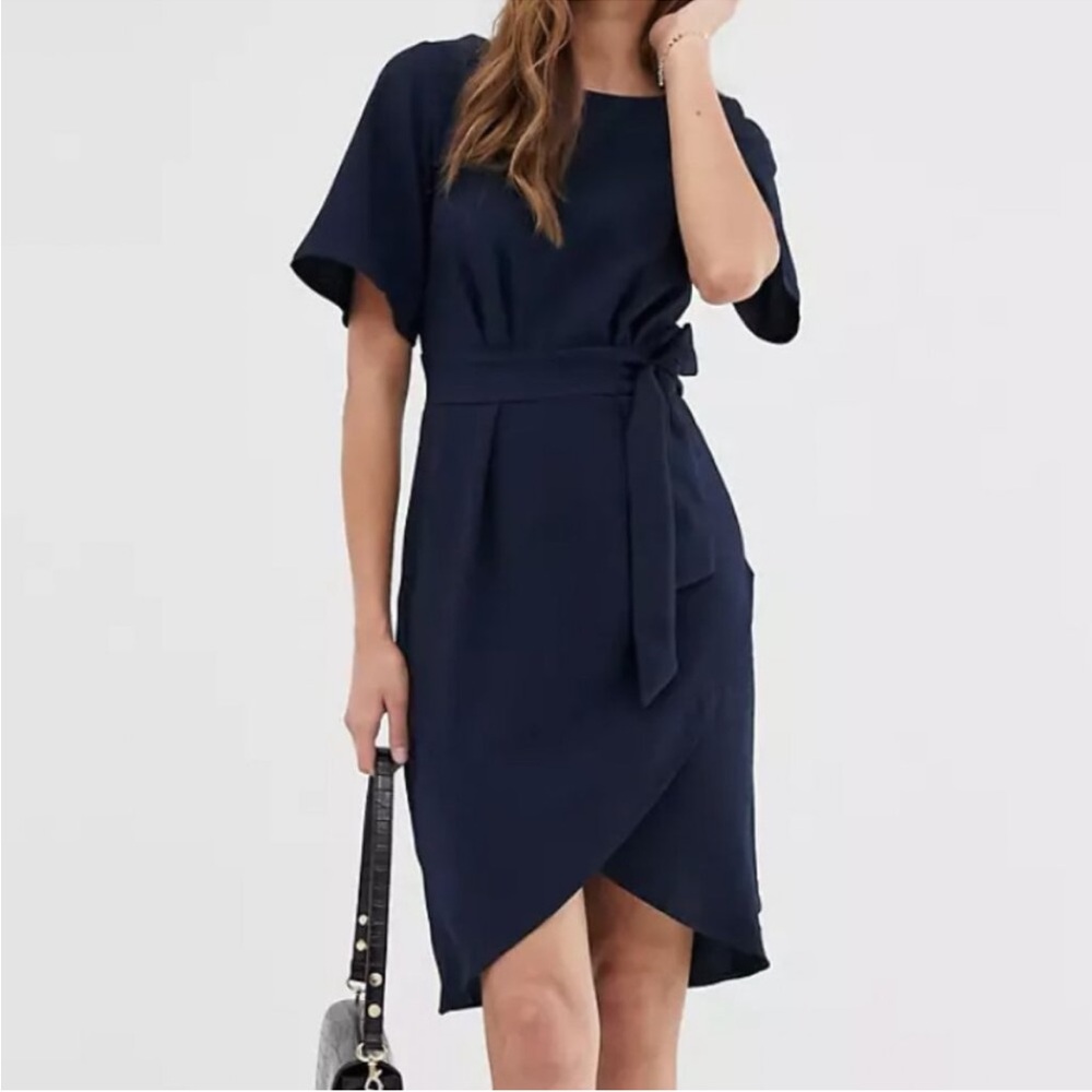 Closet navy blue dress